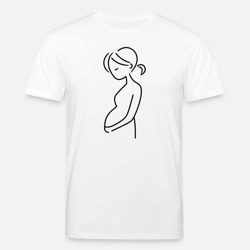 enceinte - T-shirt bio CREATOR Stanley/Stella Unisexe - blanc