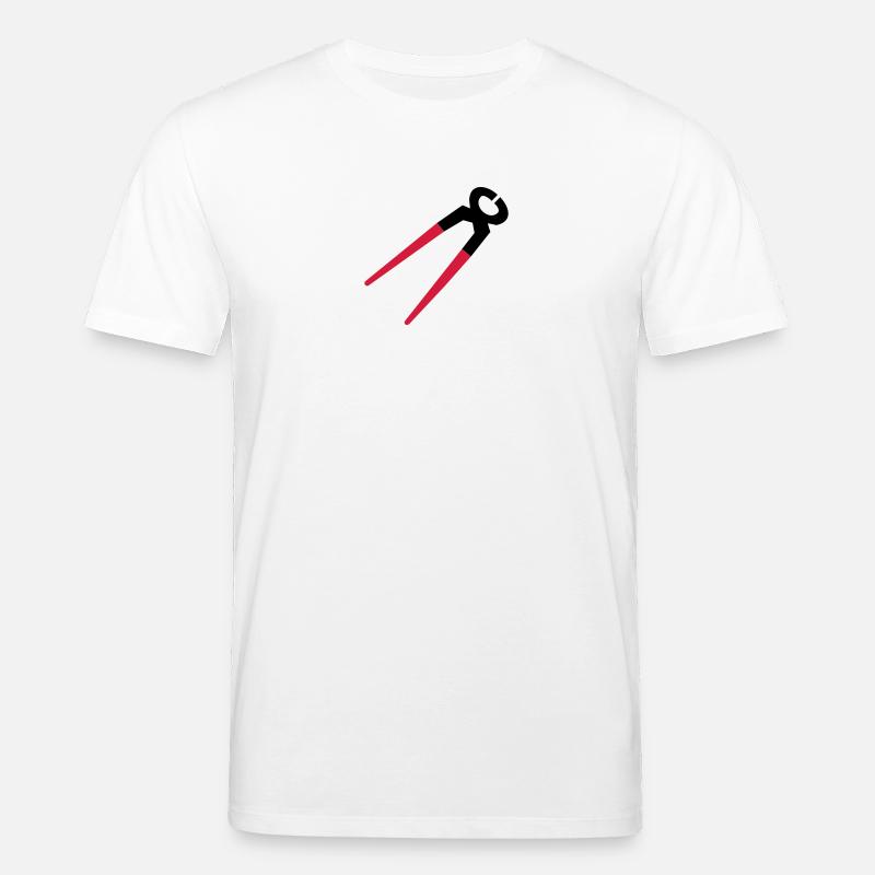 Tongs, tool, tools - Stanley/Stella CREATOR Unisex Organic T-Shirt - white