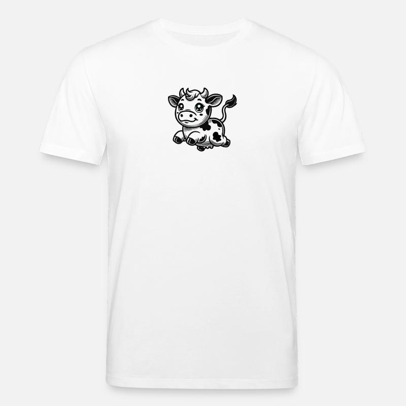 Kuh Comic - Stanley/Stella Unisex Bio-T-Shirt CREATOR  - Weiß