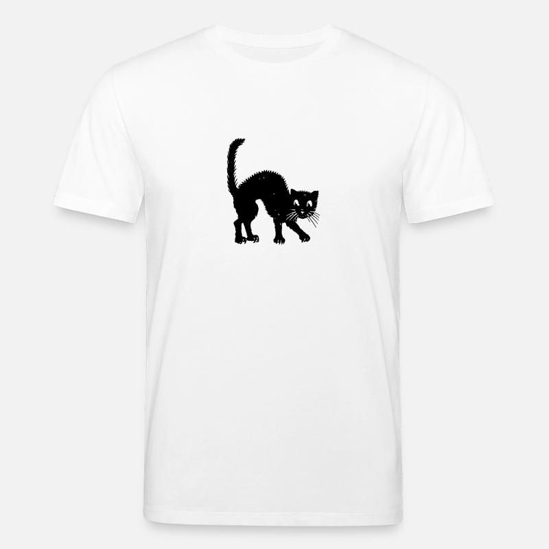 Buckelkatze - Stanley/Stella Unisex Bio-T-Shirt CREATOR  - Weiß