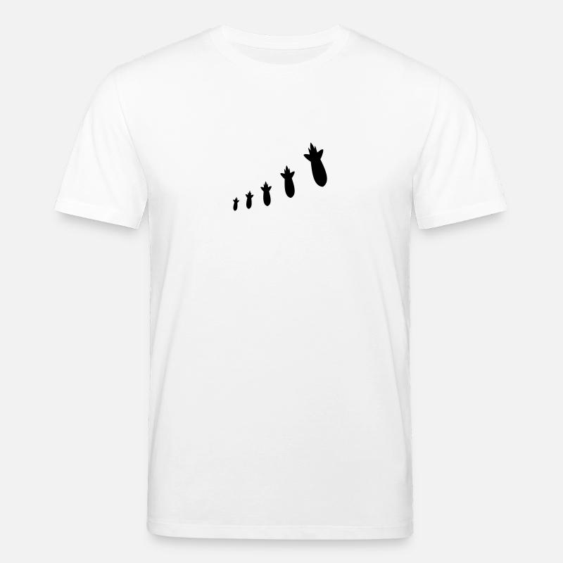 Bombs - Stanley/Stella Unisex Bio-T-Shirt CREATOR  - Weiß