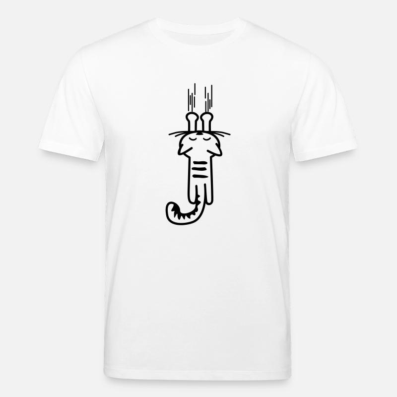 gratter les chats kitty - chat - - - T-shirt bio CREATOR Stanley/Stella Unisexe - blanc