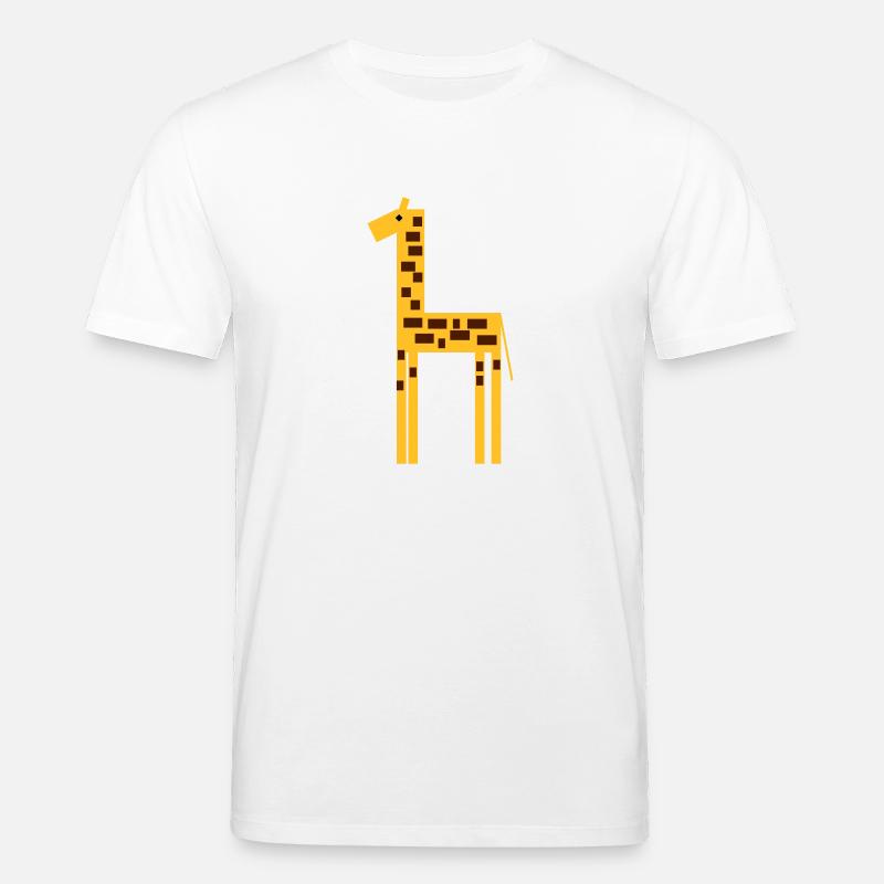 giraffe 2 - Stanley/Stella Unisex Bio-T-Shirt CREATOR  - Weiß