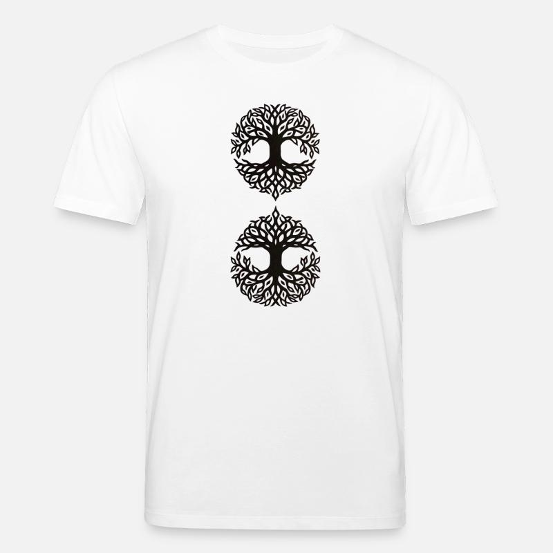  Lebensbaum-Infinity - Ornament Lebensbaum - Stanley/Stella Unisex Bio-T-Shirt CREATOR  - Weiß