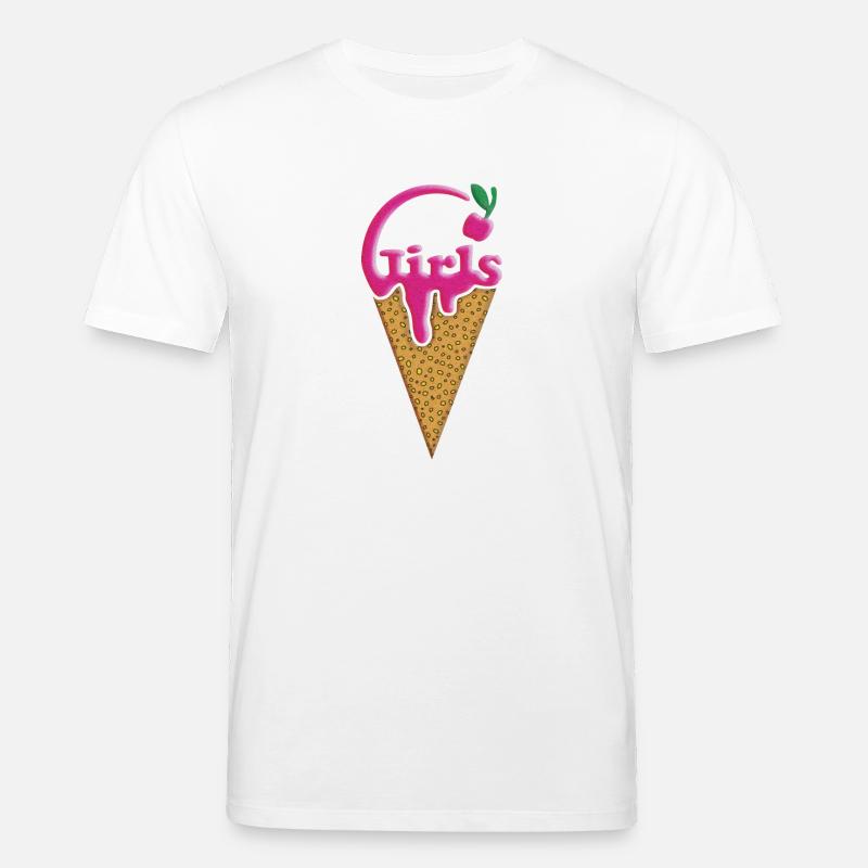 Mädchen-Grafik - Stanley/Stella Unisex Bio-T-Shirt CREATOR  - Weiß
