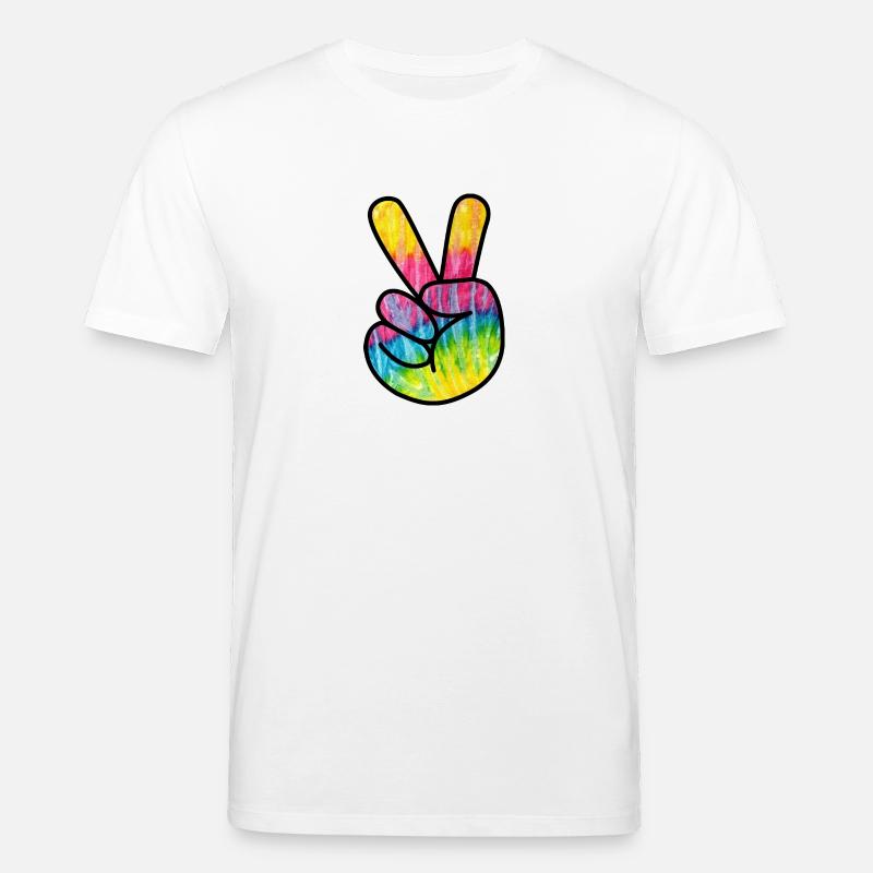 Peace Psycho - Stanley/Stella Unisex Bio-T-Shirt CREATOR  - Weiß