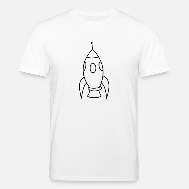 Rakete - Stanley/Stella Unisex Bio-T-Shirt CREATOR  - Weiß