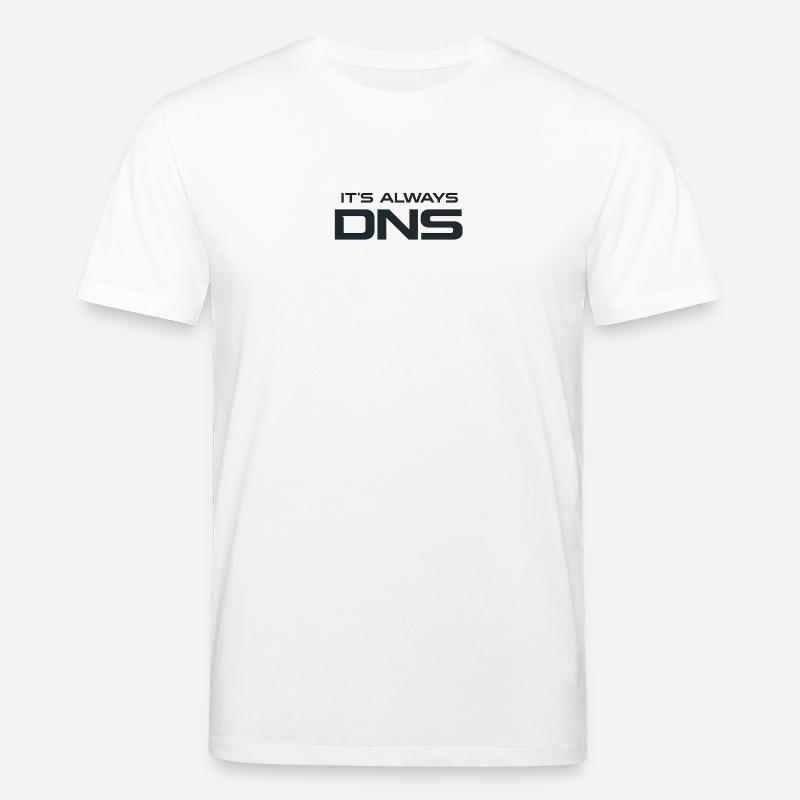 DNS Always: Tech Typography - Stanley/Stella Unisex Bio-T-Shirt CREATOR - Weiß