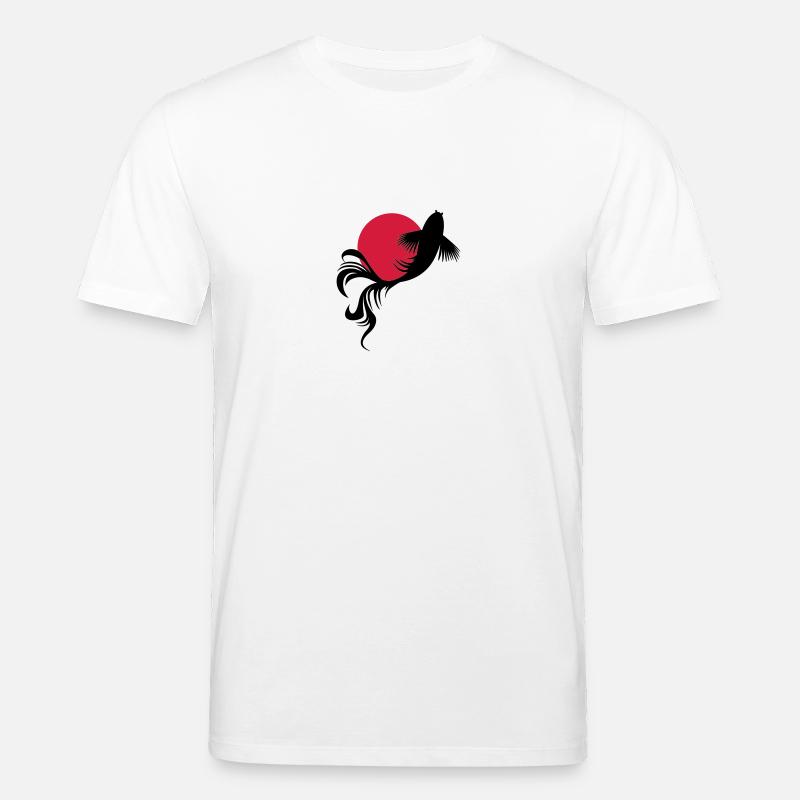 Roi der Koi-Karpfen - Stanley/Stella Unisex Bio-T-Shirt CREATOR  - Weiß