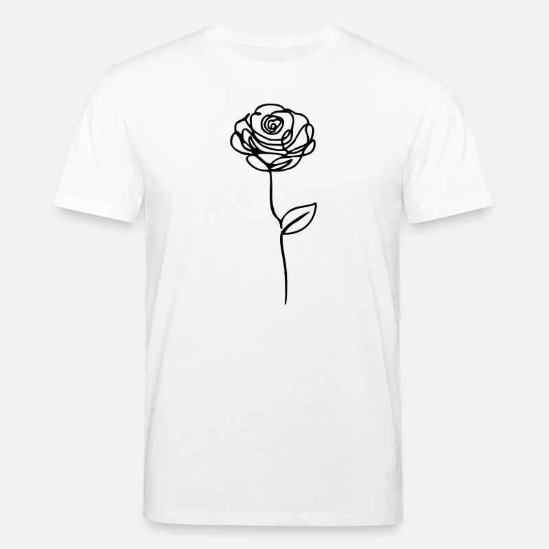 Rose - Stanley/Stella Unisex Bio-T-Shirt CREATOR  - Weiß