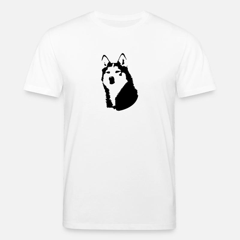 Husky - Stanley/Stella Unisex Bio-T-Shirt CREATOR  - Weiß
