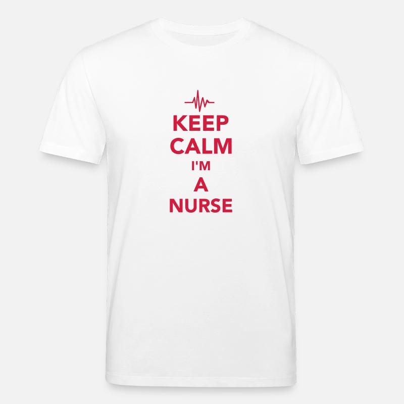 Krankenschwester - Stanley/Stella Unisex Bio-T-Shirt CREATOR - Weiß