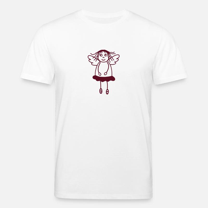 Schutzengel Mädchen - Stanley/Stella Unisex Bio-T-Shirt CREATOR  - Weiß