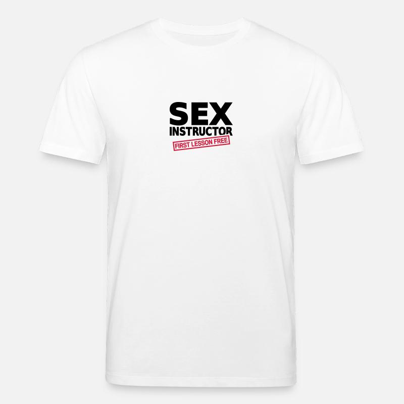 Sex Instructor - Stanley/Stella Unisex Bio-T-Shirt CREATOR  - Weiß