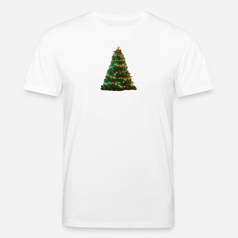 Weihnachtsbaum - Stanley/Stella Unisex Bio-T-Shirt CREATOR  - Weiß