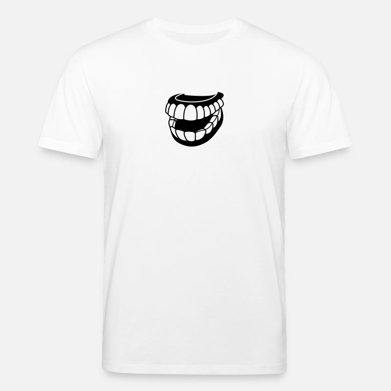 Ein Gebiss mit Zähnen - Stanley/Stella Unisex Bio-T-Shirt CREATOR  - Weiß