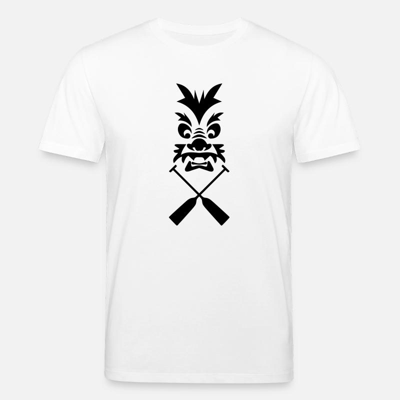 Drachenboot Drache Paddel 1c - Stanley/Stella Unisex Bio-T-Shirt CREATOR - Weiß