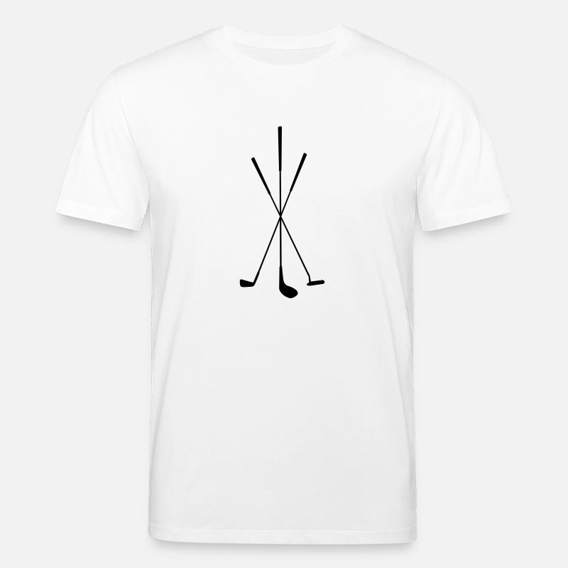 Golf - Golfschläger - Stanley/Stella Unisex Bio-T-Shirt CREATOR  - Weiß