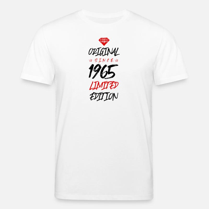 1965 Édition limitée - T-shirt bio CREATOR Stanley/Stella Unisexe - blanc