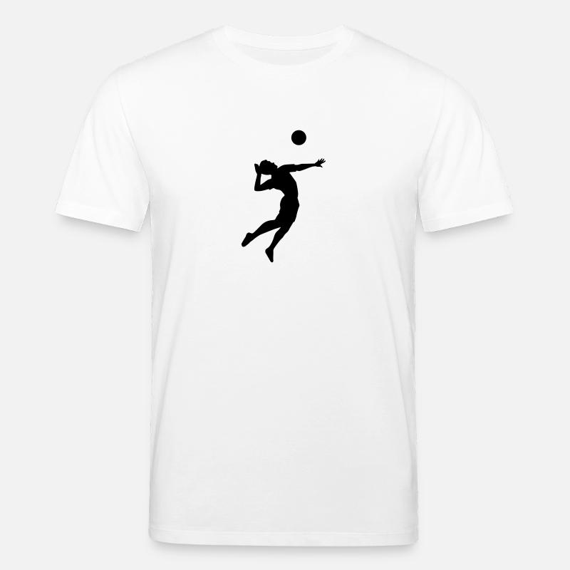 Volleyball - Stanley/Stella Unisex Bio-T-Shirt CREATOR  - Weiß