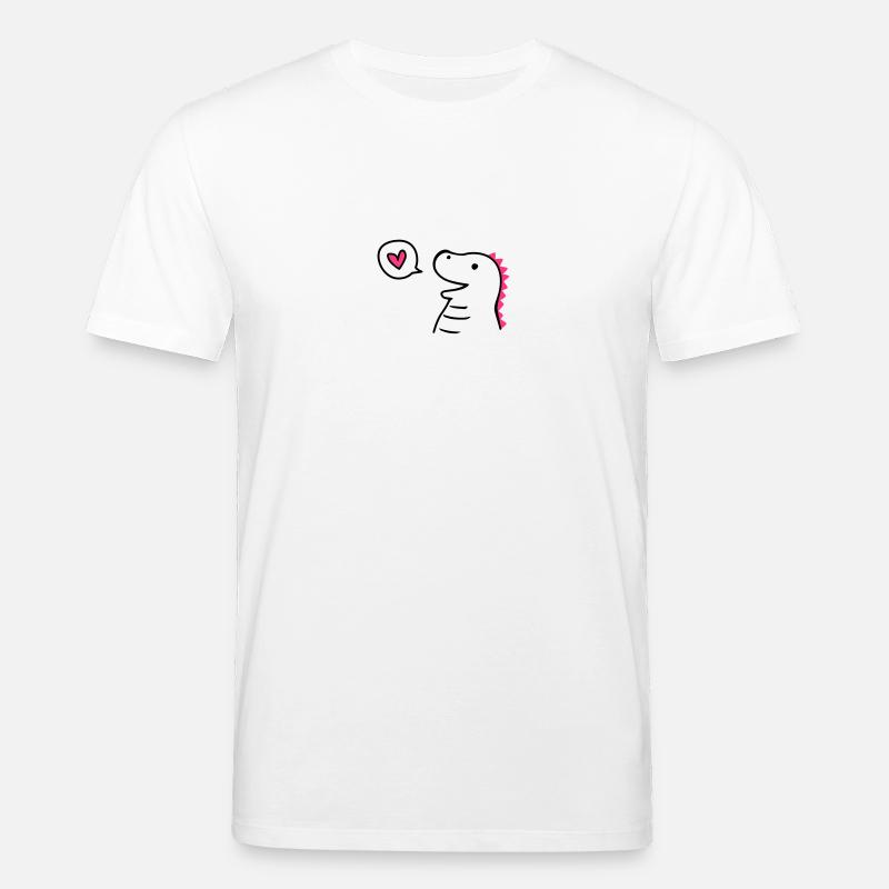 Cute Dino - Stanley/Stella Unisex Bio-T-Shirt CREATOR  - Weiß