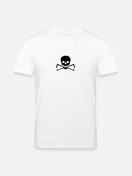 Nordic Walking - Stanley/Stella Unisex Bio-T-Shirt CREATOR  - Weiß
