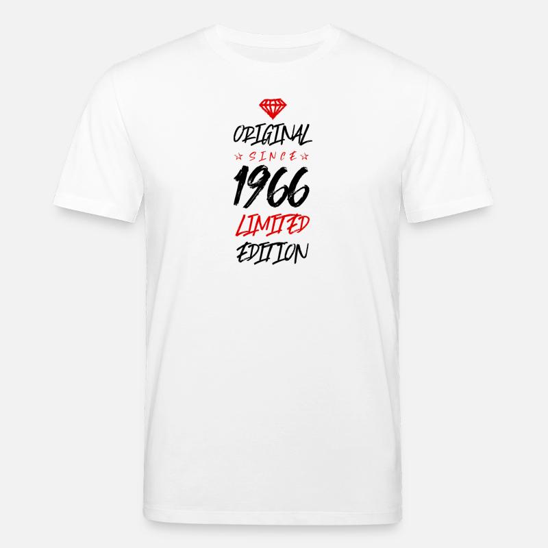 1966 Édition limitée - T-shirt bio CREATOR Stanley/Stella Unisexe - blanc