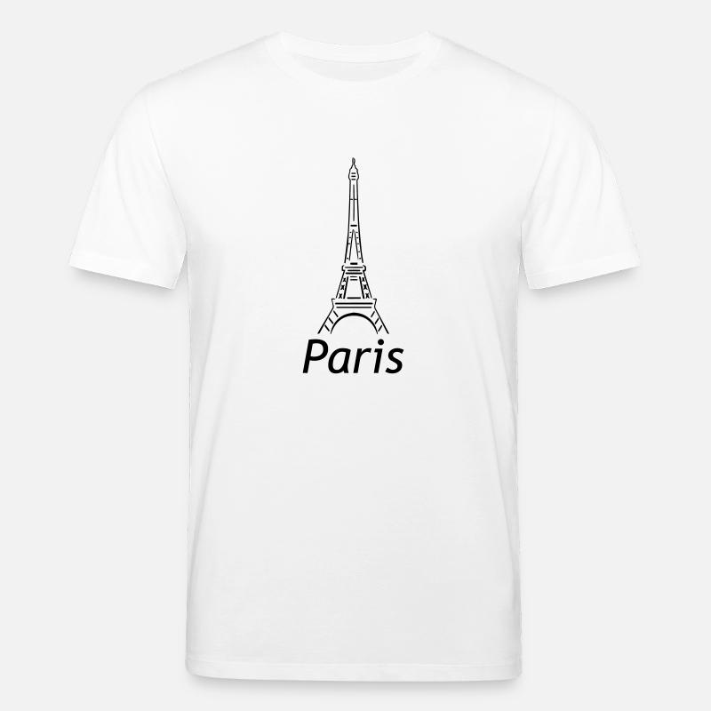 paris - Stanley/Stella Unisex Bio-T-Shirt CREATOR  - Weiß