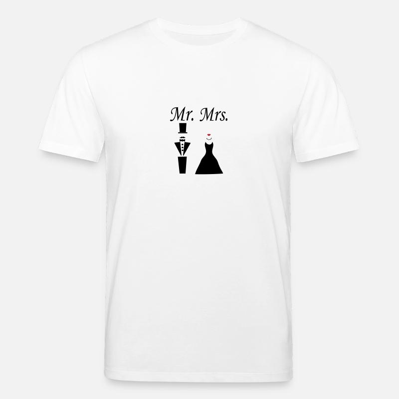 mrmrs_222 - Stanley/Stella Unisex Bio-T-Shirt CREATOR  - Weiß