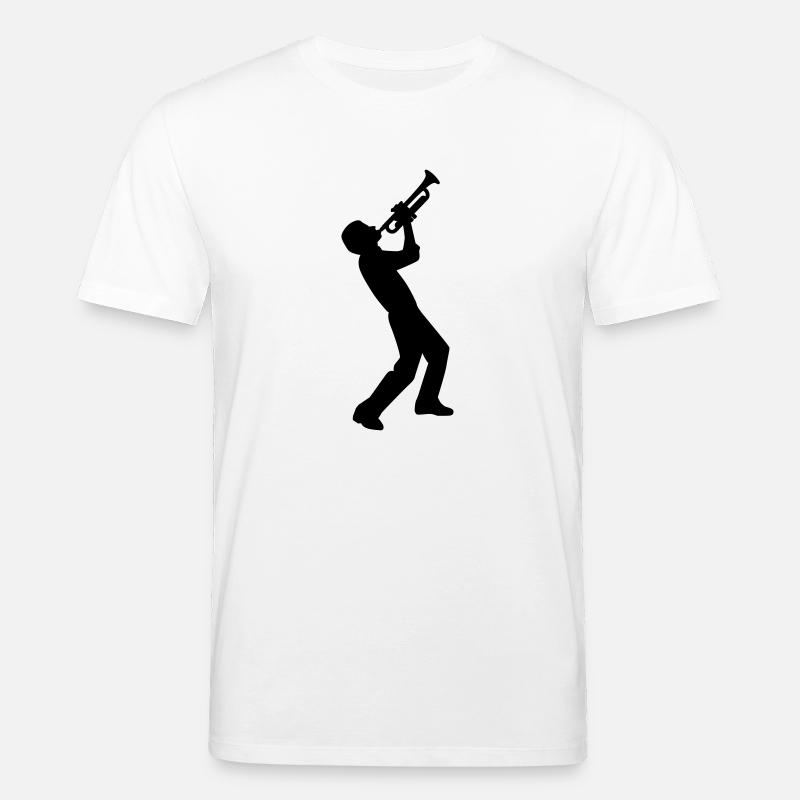 Trompete - Stanley/Stella Unisex Bio-T-Shirt CREATOR  - Weiß