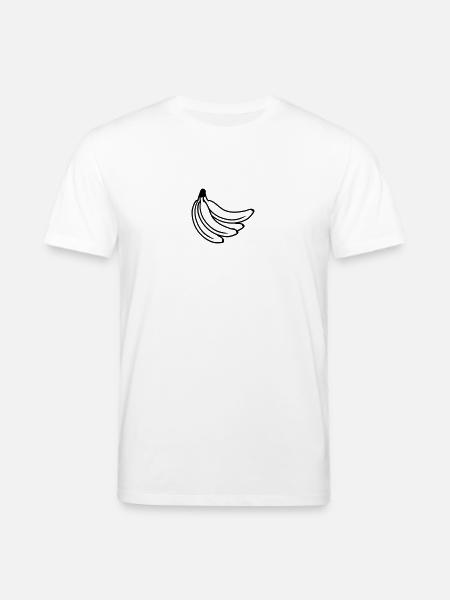 Bananas Bunch - Stanley/Stella Unisex Bio-T-Shirt CREATOR  - Weiß