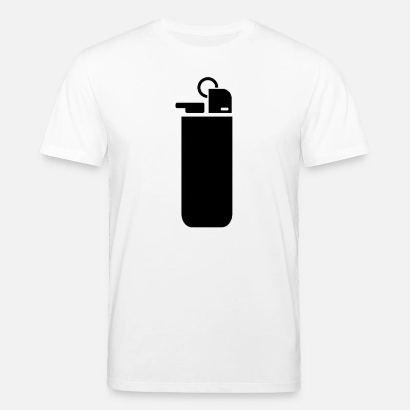 Cigarette Lighter  - Stanley/Stella Unisex Bio-T-Shirt CREATOR  - Weiß