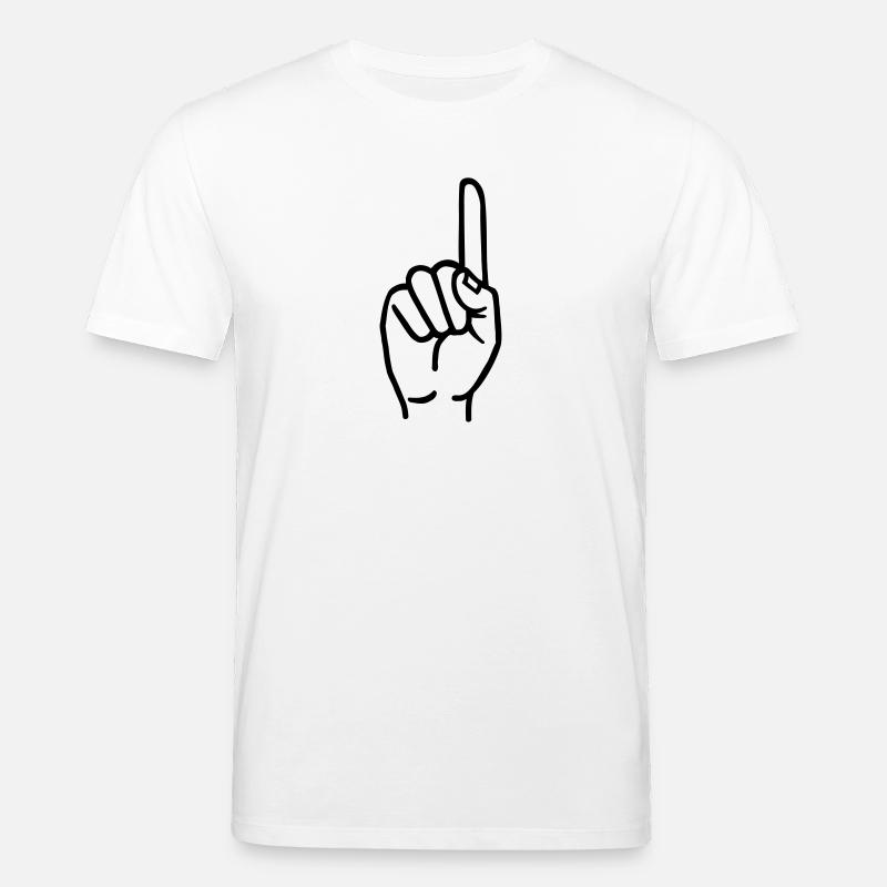Finger - Stanley/Stella Unisex Bio-T-Shirt CREATOR  - Weiß