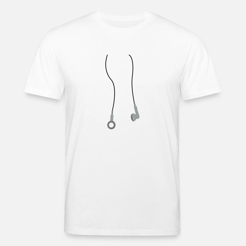 kopfhoerer3 - Stanley/Stella Unisex Bio-T-Shirt CREATOR  - Weiß