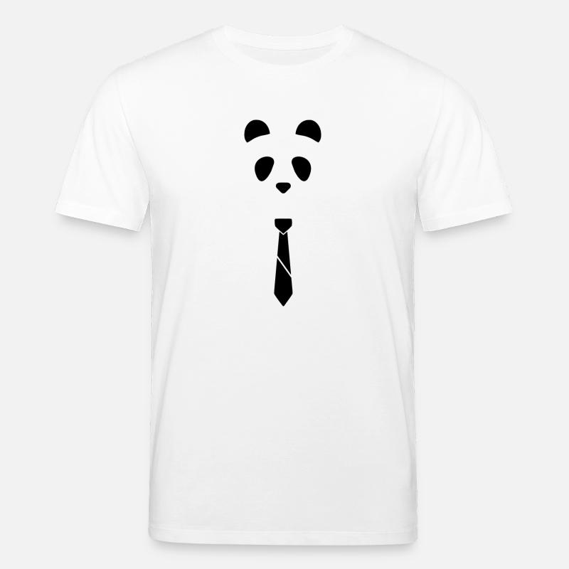 Panda-Bindung - Stanley/Stella Unisex Bio-T-Shirt CREATOR  - Weiß