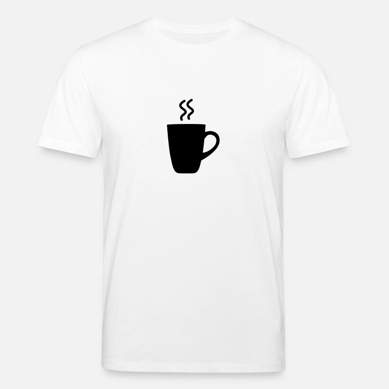 Tasse de café - T-shirt bio CREATOR Stanley/Stella Unisexe - blanc