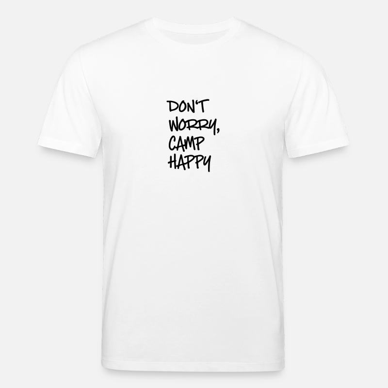 camping - Stanley/Stella Unisex Bio-T-Shirt CREATOR  - Weiß