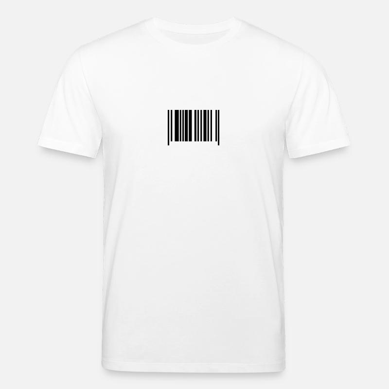 barcode - T-shirt bio CREATOR Stanley/Stella Unisexe - blanc