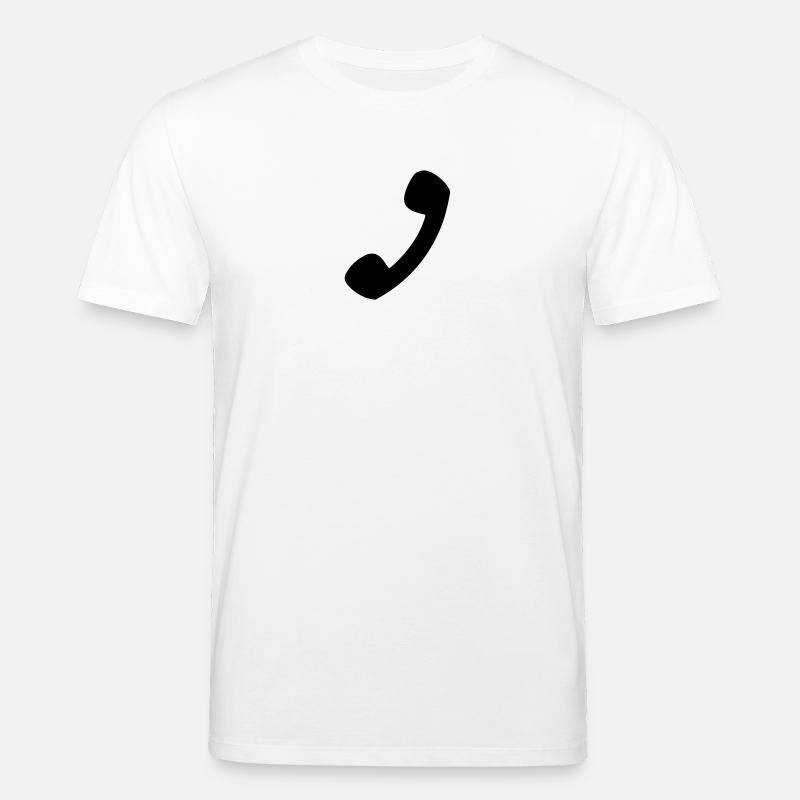 Telefon - Stanley/Stella Unisex Bio-T-Shirt CREATOR  - Weiß