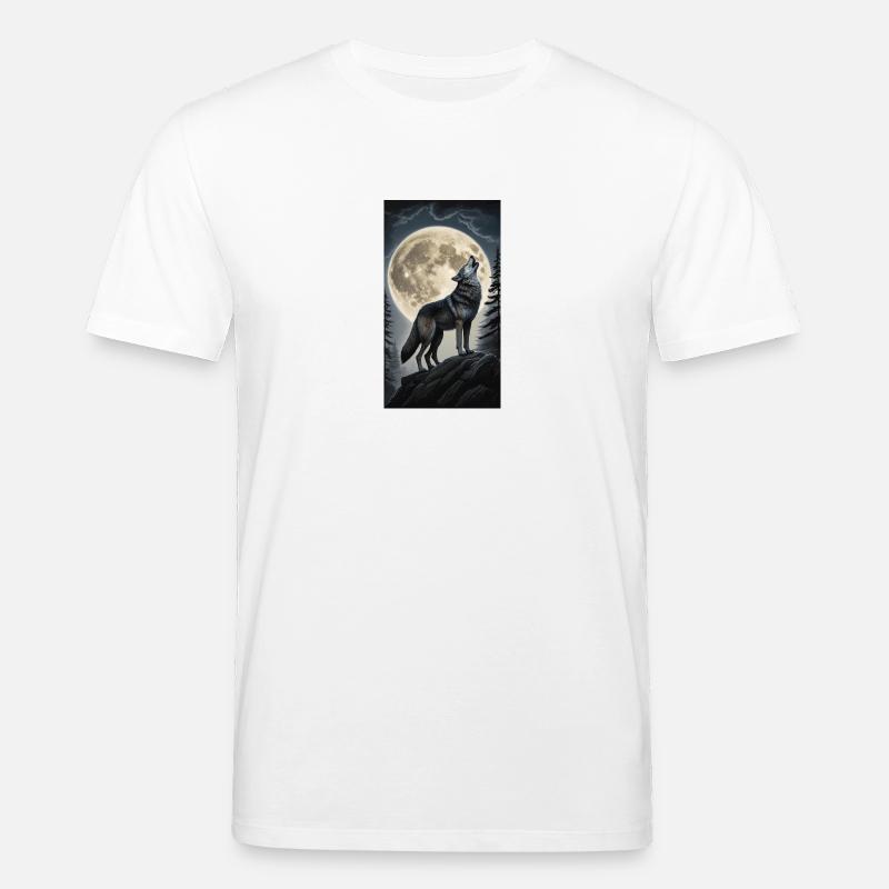 Wolf - Stanley/Stella Unisex Bio-T-Shirt CREATOR  - Weiß
