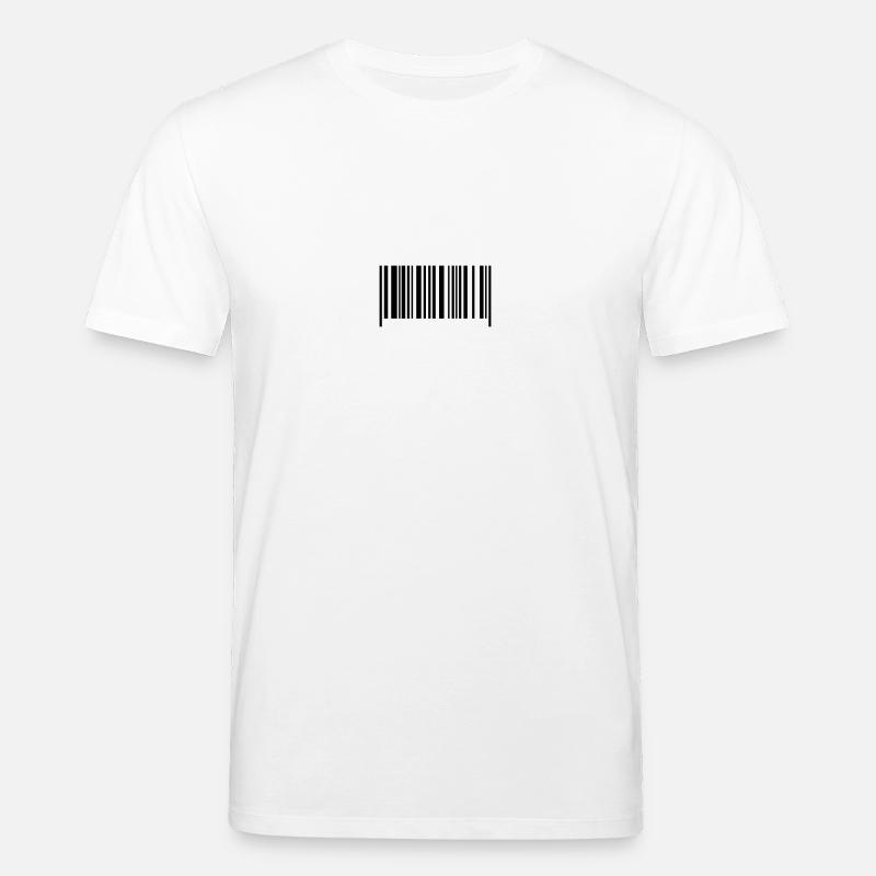 barcode - T-shirt bio CREATOR Stanley/Stella Unisexe - blanc