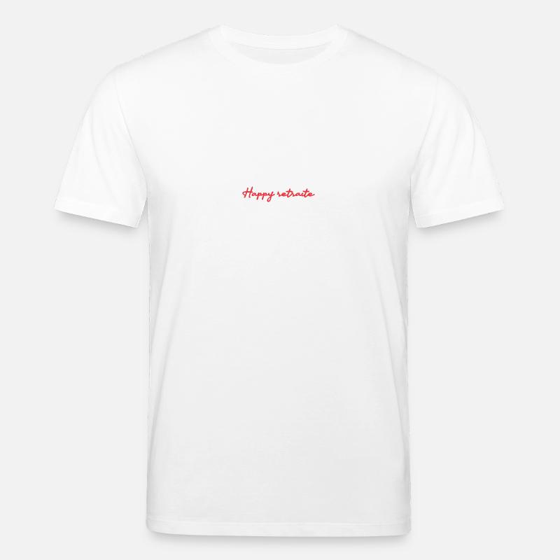RETRAITE. RETRAITE. RETRAITEE. RETRAITE - T-shirt bio CREATOR Stanley/Stella Unisexe - blanc