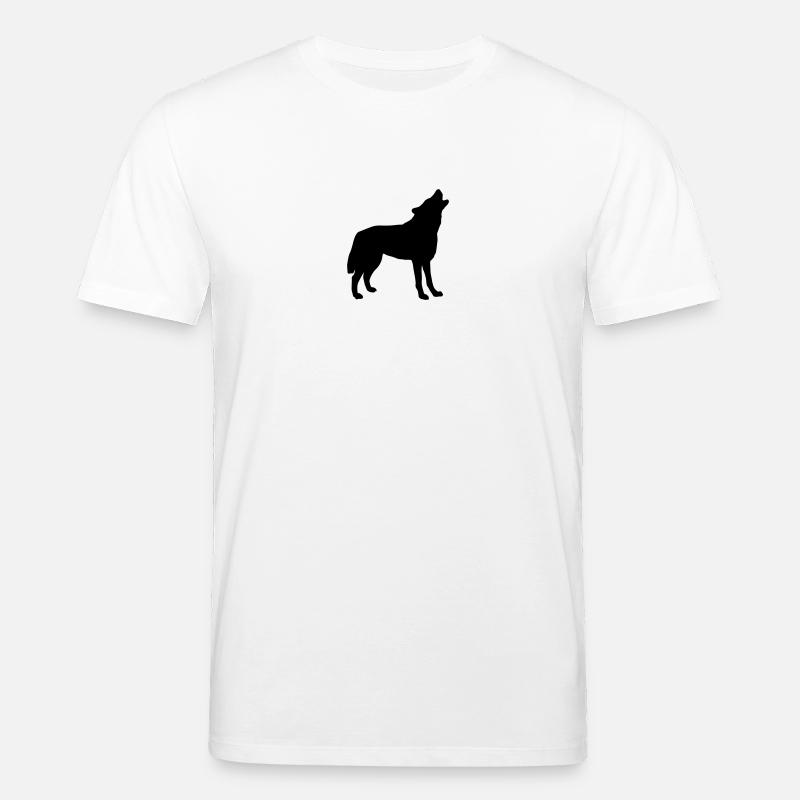 wolf_092011_a_1c - Stanley/Stella Unisex Bio-T-Shirt CREATOR  - Weiß