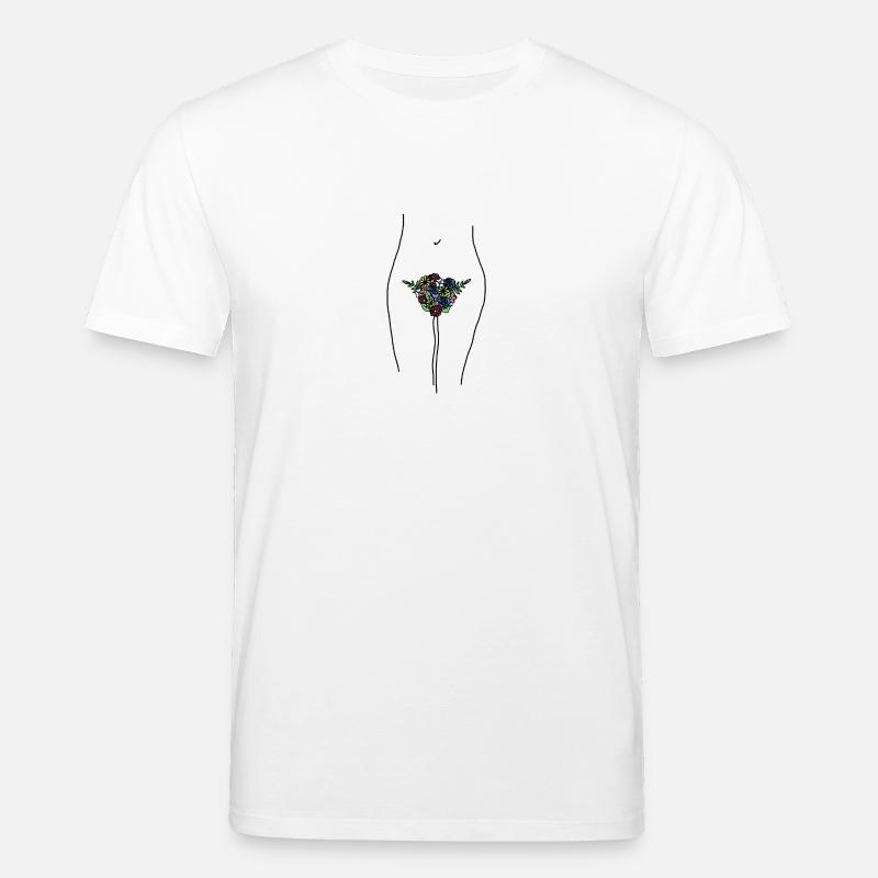 flowerpower - Stanley/Stella Unisex Bio-T-Shirt CREATOR  - Weiß