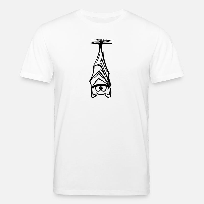 Pendaison de bat - T-shirt bio CREATOR Stanley/Stella Unisexe - blanc