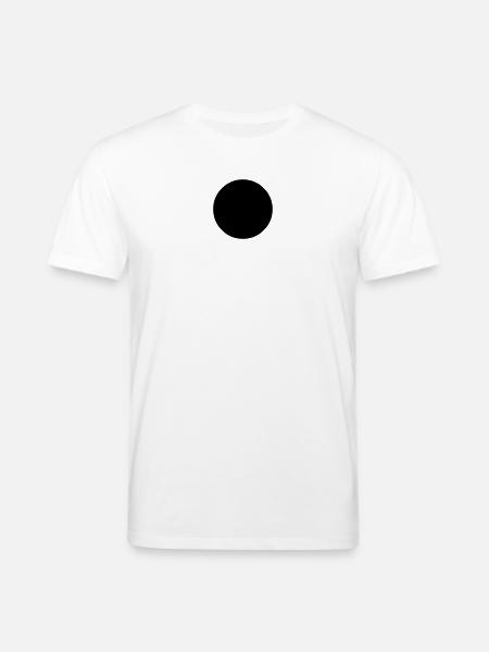 Blau-grüner Globus - Stanley/Stella Unisex Bio-T-Shirt CREATOR  - Weiß