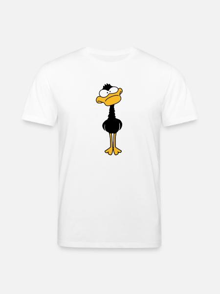 Funny Duck - Stanley/Stella Unisex Bio-T-Shirt CREATOR - Weiß
