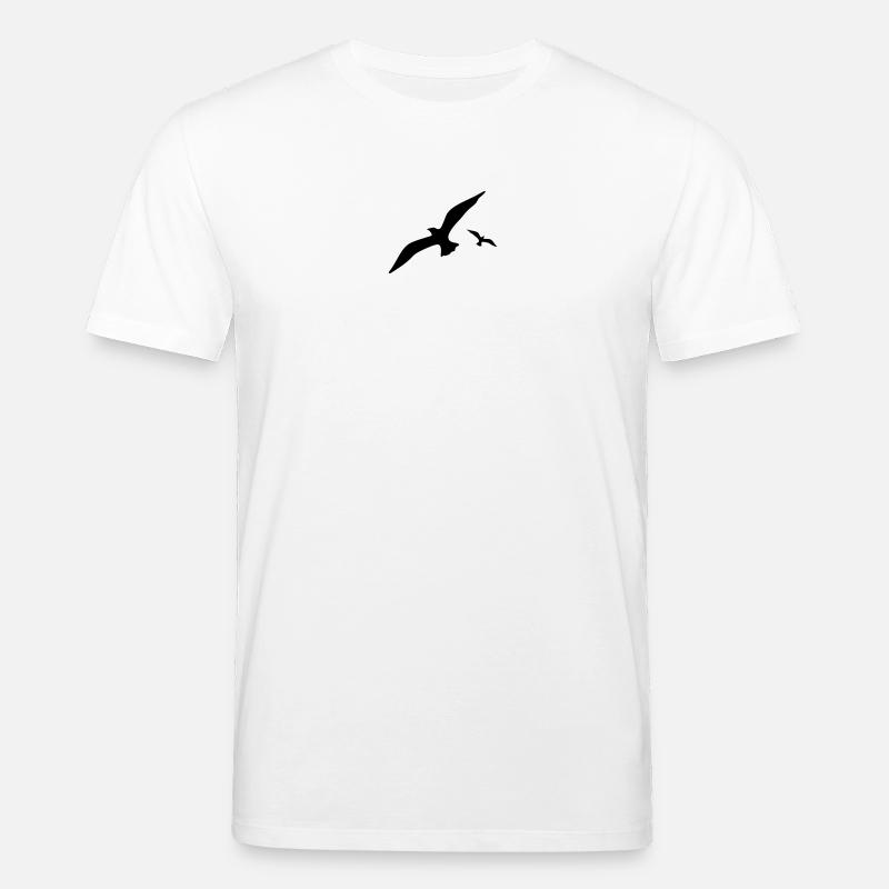 Möwe - Stanley/Stella Unisex Bio-T-Shirt CREATOR  - Weiß