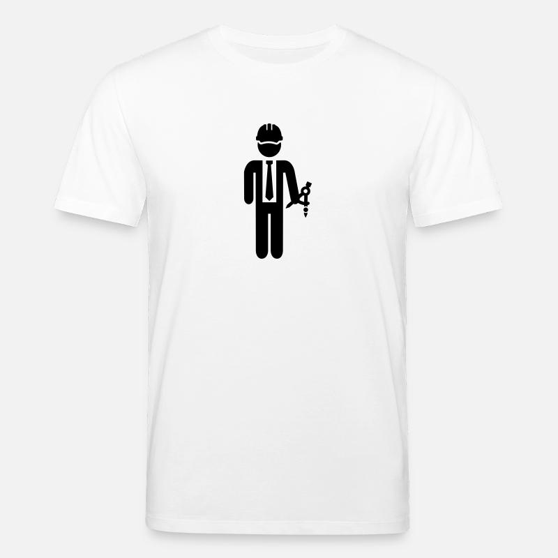 Ingenieur - Stanley/Stella Unisex Bio-T-Shirt CREATOR  - Weiß