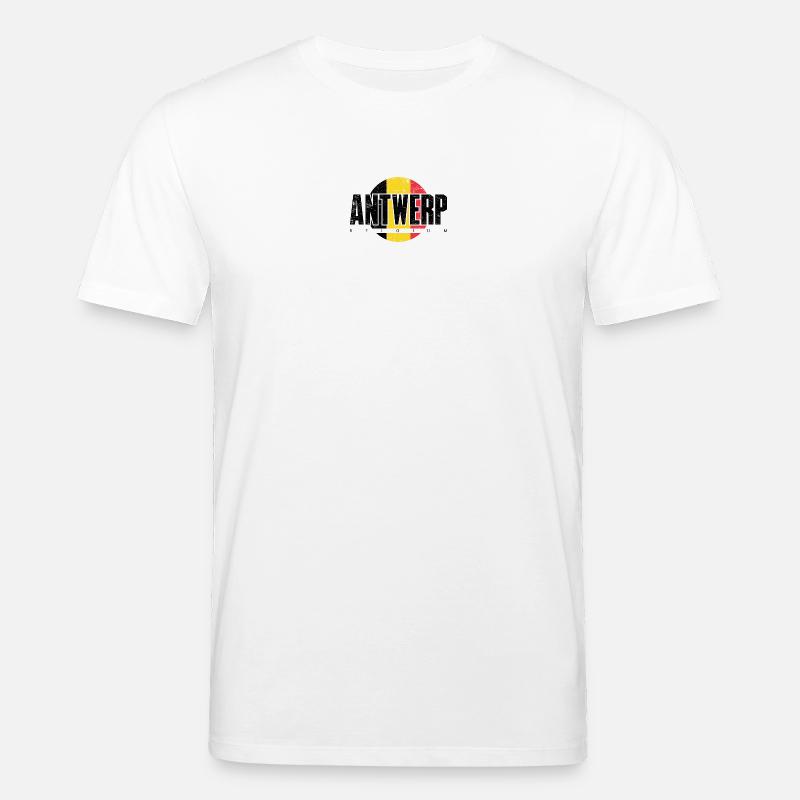 We Emblem Split Gelb Rot - Stanley/Stella Unisex Bio-T-Shirt CREATOR  - Weiß